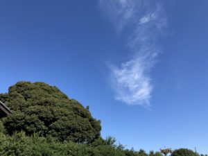 穏やかな空